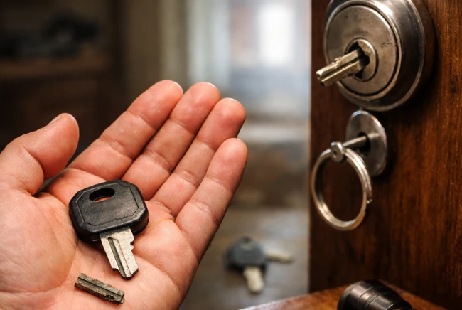 Schlüssel verloren oder abgebrochen So verhalten Sie sich richtig.